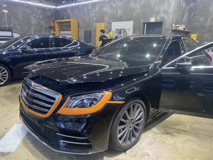 벤츠s350d 전체랩핑 / 광주 광산구 하남동