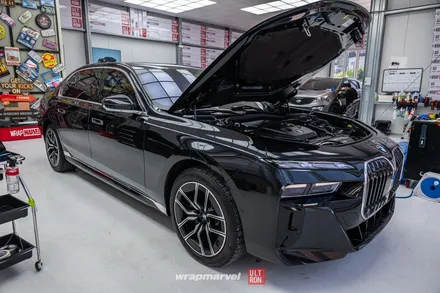 김해 듀오톤 랩핑 하판 시공 + 전체 PPF BMW 7시리즈 / 광주 광산구 하남동