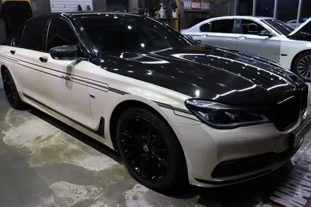 광주랩핑잘하는곳 BMW730D 듀오톤 고급스럽다 / 광주 광산구 하남동