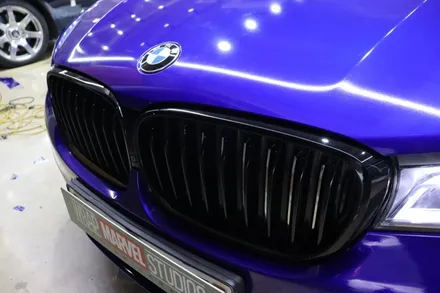 광주랩핑 전문샵 랩마블스튜디오 bmw730d 전체랩핑작업 / 광주 광산구 하남동