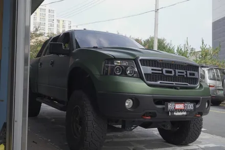 광주랩핑전문샵 f150전체랩핑 / 광주 광산구 하남동