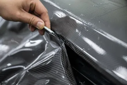 광주 카본 PPF 아무나 손대지 못하는 필름으로 GV80 쿠페 전체 카본 + 크롬죽이기 / 광주 광산구