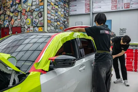 군산 랩핑 PPF, BMW M3 컬러체인지+앞유리 보호 랩마블 스튜디오 군산점 / 광주 광산구 하남동