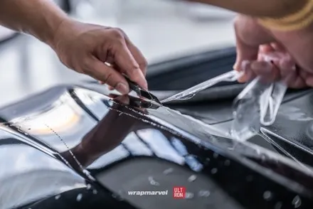 광주 테슬라 PPF 모델3 하이랜드 전체시공 사진 50배 확대 체크 가능 / 광주 광산구 하남동