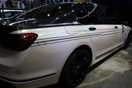 광주랩핑잘하는곳 BMW730D 듀오톤 고급스럽다 / 광주 광산구 하남동
