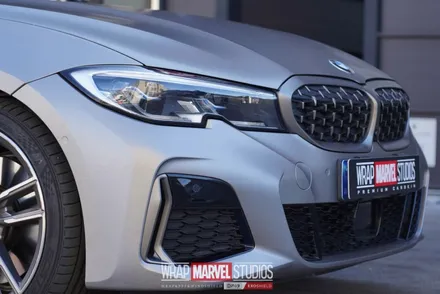 광주랩핑 전문매장 랩마블스튜디오 bmw340i 전체랩핑 / 광주 광산구 하남동