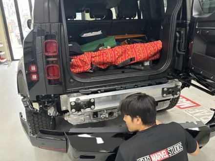 광주 랩핑 랜드로버 디펜더 블랙팩 시공 / 광주 랩핑전문 랩마블스튜디오 / 광주 광산구