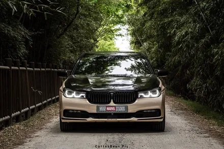 광주랩핑잘하는곳 BMW730D 듀오톤 고급스럽다 / 광주 광산구 하남동