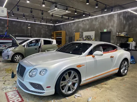 광주랩핑 전문샵 랩마블스튜디오 벤틀리 컨티넨탈gt 전체랩핑 투톤(듀오톤) 작업 / 광주 광산구 하남동