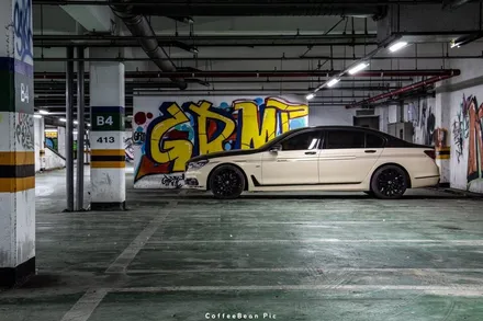 광주랩핑잘하는곳 BMW730D 듀오톤 고급스럽다 / 광주 광산구 하남동