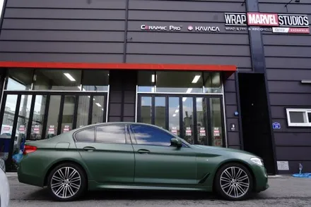 전체랩핑 / BMW / 5시리즈 / 광주 광산구