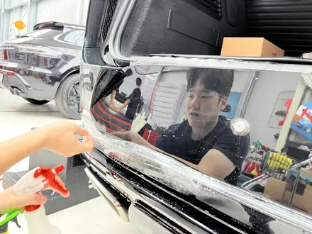 광주 PPF 레인지로버 스포츠 전체 \'울트론\' 엠블럼 미탈거 울트론컷! FIT / 광주 광산구 하남동