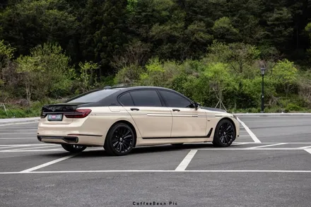 광주랩핑잘하는곳 BMW730D 듀오톤 고급스럽다 / 광주 광산구 하남동