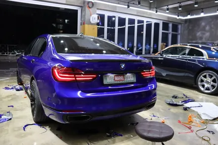 광주랩핑 전문샵 랩마블스튜디오 bmw730d 전체랩핑작업 / 광주 광산구 하남동