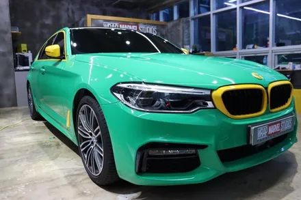 광주 BMW 랩핑 이 구역 인싸, 새마을 에디션! / 광주 광산구 하남동