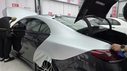 광주 컬러 PPF 무광도 예술 벤츠 CLS 450 크롬죽이기까지 / 광주 광산구 하남동