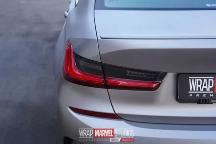 광주랩핑 전문매장 랩마블스튜디오 bmw340i 전체랩핑 / 광주 광산구 하남동