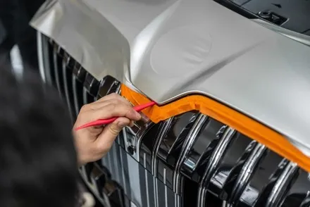 BMW i7 투톤 랩핑하고 전체PPF. 광주 랩마블의 기술을 차 한대에 다넣음 / 광주 광산구