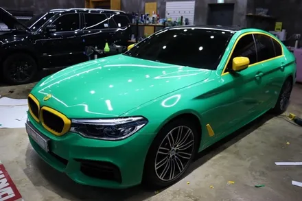 광주 BMW 랩핑 이 구역 인싸, 새마을 에디션! / 광주 광산구 하남동