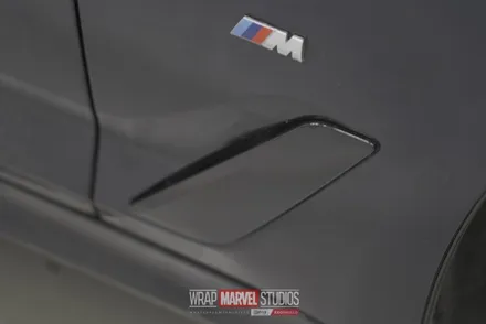 광주랩핑 전문매장 랩마블스튜디오 bmw5시리즈 탑폴리에필름으로 크롬죽이기 / 광주 광산구 하남동