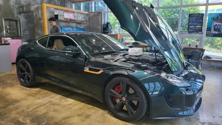 광주랩핑/광주ppf 전문매장 랩마블스튜디오 재규어f타입 전체랩핑 / 광주 광산구 하남동
