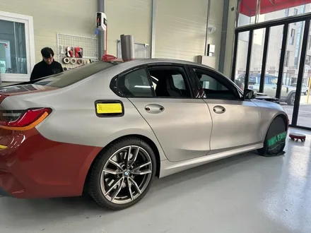 광주랩핑 전문매장 랩마블스튜디오 bmw340i 전체랩핑 / 광주 광산구 하남동