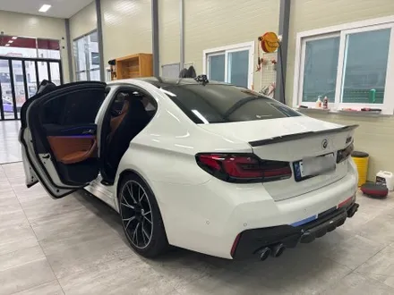 [광주PPF] BMW M5 전체 무광ppf 후기 사진 / 밝은색상 차량의 시공마감의 중요성 / 광주 광산구