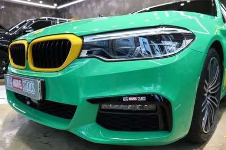 광주 BMW 랩핑 이 구역 인싸, 새마을 에디션! / 광주 광산구 하남동