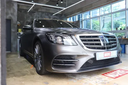 벤츠s350d 전체랩핑 / 광주 광산구 하남동