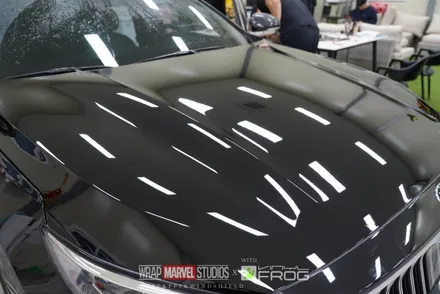 광주랩핑 전문매장 랩마블스튜디오 bmw x6 고광택필름 전체랩핑 / 광주 광산구 하남동