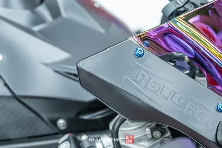 BMW S1000rr 바이크 랩핑 광주 랩마블에서 올블랙으로 / 광주 광산구 하남동