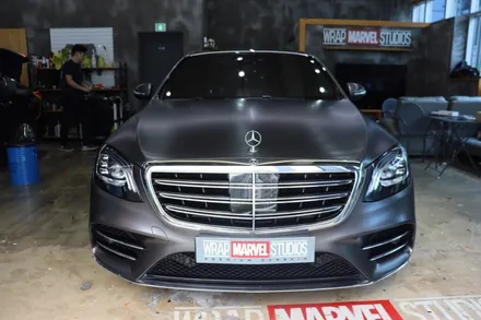 벤츠s350d 전체랩핑 / 광주 광산구 하남동