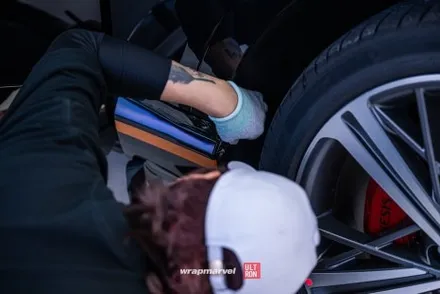 광주광역시 크롬죽이기 부분랩핑 GV80 크롬 진짜 많네... 올킬! / 광주 광산구 하남동