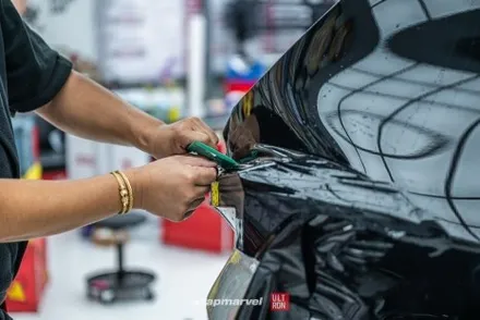 광주 자동차 PPF BMW XM 블랙 PPF 전체 시공, 도색이 필요 없어지는 세상이 곧... / 광주 광산구 하남동