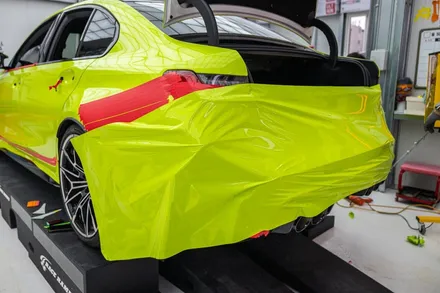 군산 랩핑 PPF, BMW M3 컬러체인지+앞유리 보호 랩마블 스튜디오 군산점 / 광주 광산구 하남동