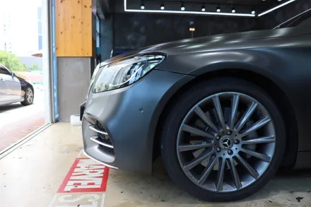 벤츠s350d 전체랩핑 / 광주 광산구 하남동