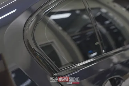광주랩핑 전문매장 랩마블스튜디오 bmw5시리즈 탑폴리에필름으로 크롬죽이기 / 광주 광산구 하남동