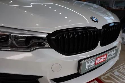광주 BMW 랩핑 홀로그램 화이트 오묘한 컬러 / 광주 광산구 하남동