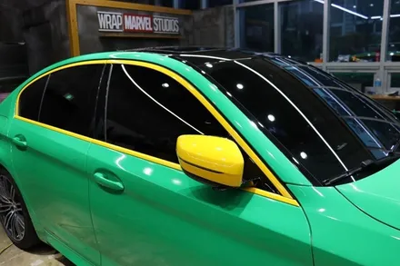 광주 BMW 랩핑 이 구역 인싸, 새마을 에디션! / 광주 광산구 하남동