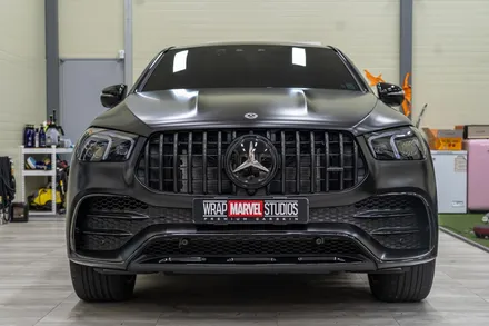 광주 랩핑 퀄리티 No.1 벤츠 GLE53AMG 전체랩핑&크롬죽이기 / 광주 랩핑전문 랩마블스튜디오 / 광주 광산구