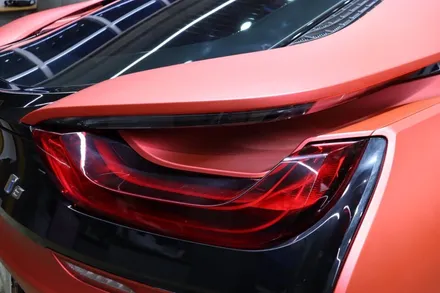 BMWi8 랩핑 에이버리 정품 사틴레드 전체 체인지! / 광주 광산구 하남동