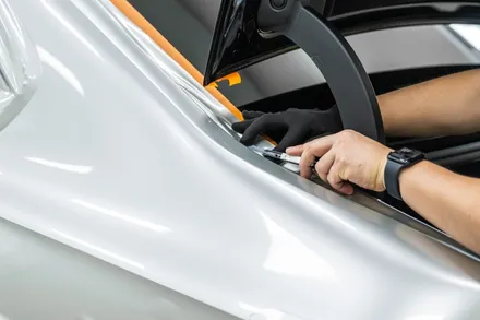BMW i7 투톤 랩핑하고 전체PPF. 광주 랩마블의 기술을 차 한대에 다넣음 / 광주 광산구