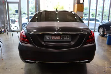 벤츠s350d 전체랩핑 / 광주 광산구 하남동