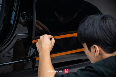 광주광역시 크롬죽이기 부분랩핑 GV80 크롬 진짜 많네... 올킬! / 광주 광산구 하남동