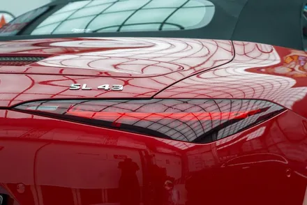 광주 컬러 PPF SL43AMG 초고광택 컬러체인지, 자세히 보면 엔진 보일 것 같다. / 광주 광산구 하남동