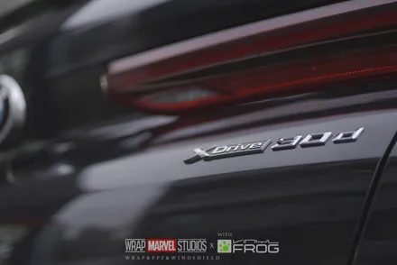 광주랩핑 전문매장 랩마블스튜디오 bmw x6 고광택필름 전체랩핑 / 광주 광산구 하남동