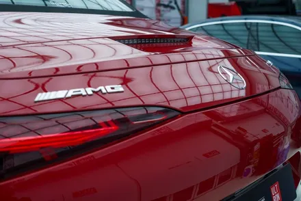 광주 컬러 PPF SL43AMG 초고광택 컬러체인지, 자세히 보면 엔진 보일 것 같다. / 광주 광산구 하남동