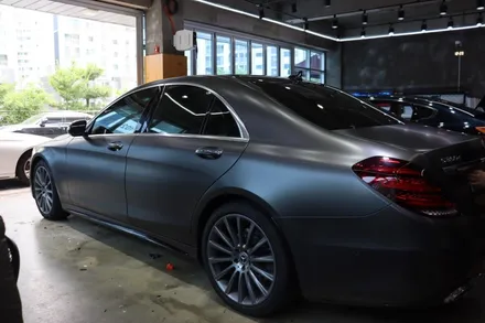벤츠s350d 전체랩핑 / 광주 광산구 하남동