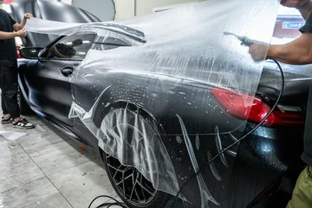 광주 전체 PPF BMW M8 무광 PPF 도색 수준의 디테일, 상세 사진 있어요. / 광주 광산구