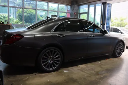 벤츠s350d 전체랩핑 / 광주 광산구 하남동